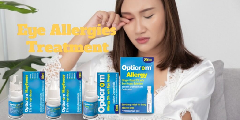 Optricrom allergy eye treatment range