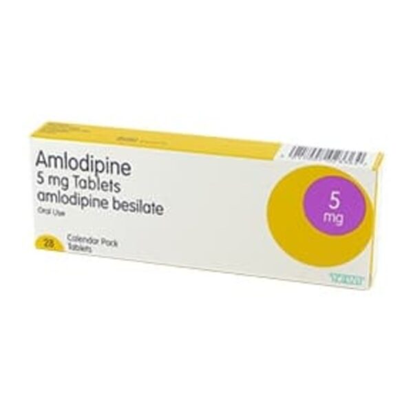 Amlodipine Tablets 5mg, 28 Tablets
