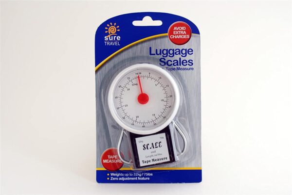 Sure Travel Luggage Scales and Tape Measure