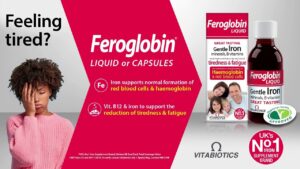 Feroglobin liquid and capsules