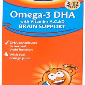 Haliborange Omega 3 DHA Brain Support Orange Flavoured Syrup