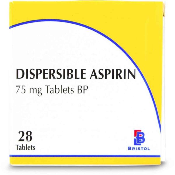 Aspirin 75mg Tablets, 28 Tablets