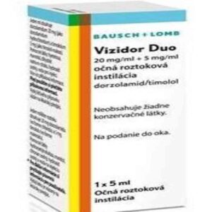 Dorzolamide Timolol Preservative Free Eye Drops