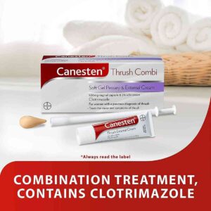 Canesten Thrush Combi Soft Gel Pessary & External Cream