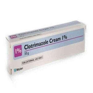 Clotrimazole Cream 1% - Treats Fungal Infections, 50g