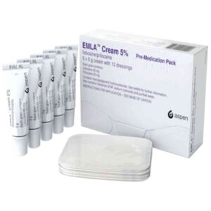 EMLA Cream With Dressings, 5 X 5g