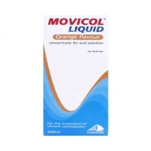 Movicol Liquid Orange Flavour For Constipation, 500ml