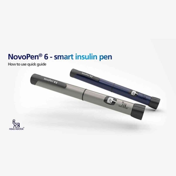 Novopen 6 Grey Smart Insulin Pen Device, 1 Pen