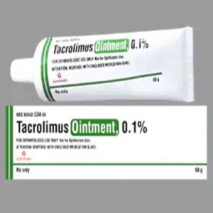 Tacrolimus Ointment 0.1%, 30g