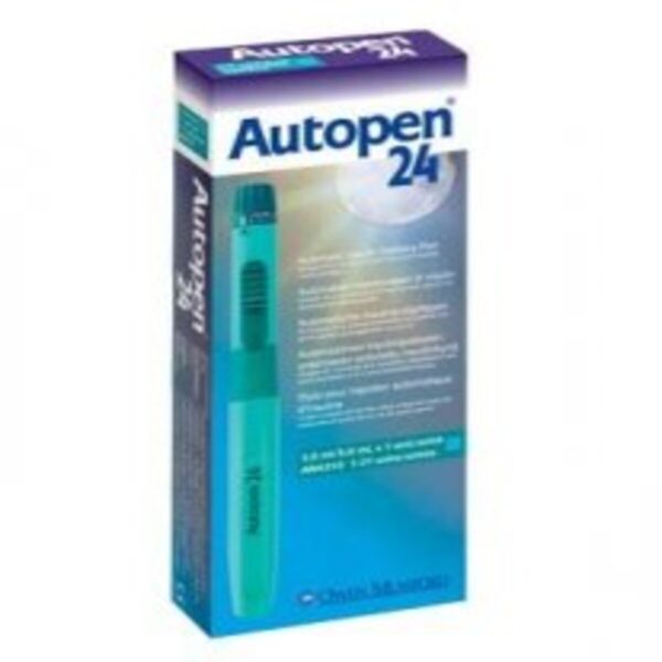 Autopen 24 Reusable Insulin Injection Pen 2-42 Units, 3ml