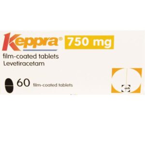 Keppra 750mg Tablets - Levetiracetam 750mg, 60 Tablets
