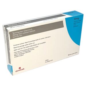 Telmisartan 20mg Tablets, 28 Tablets