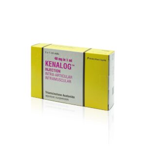 Kenalog Injection 40mg/ml - Triamcinolone Acetonide Injection, Pack 5