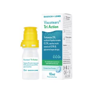 Viscotears Tri Action Eye Drops - Dry Eyes Relief, 10ml